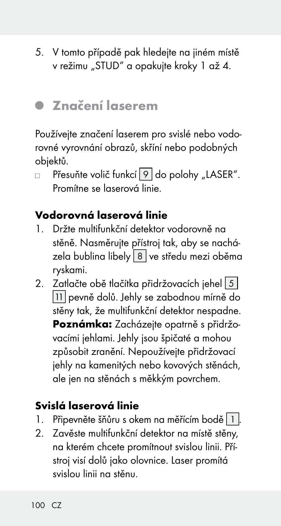 Značení laserem | Powerfix Z32114 User Manual | Page 100 / 142
