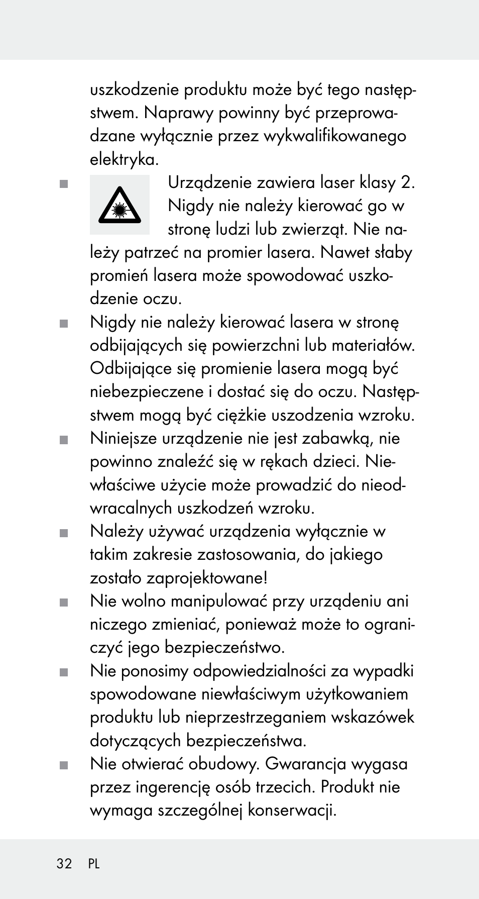Powerfix Z32114 User Manual | Page 32 / 142