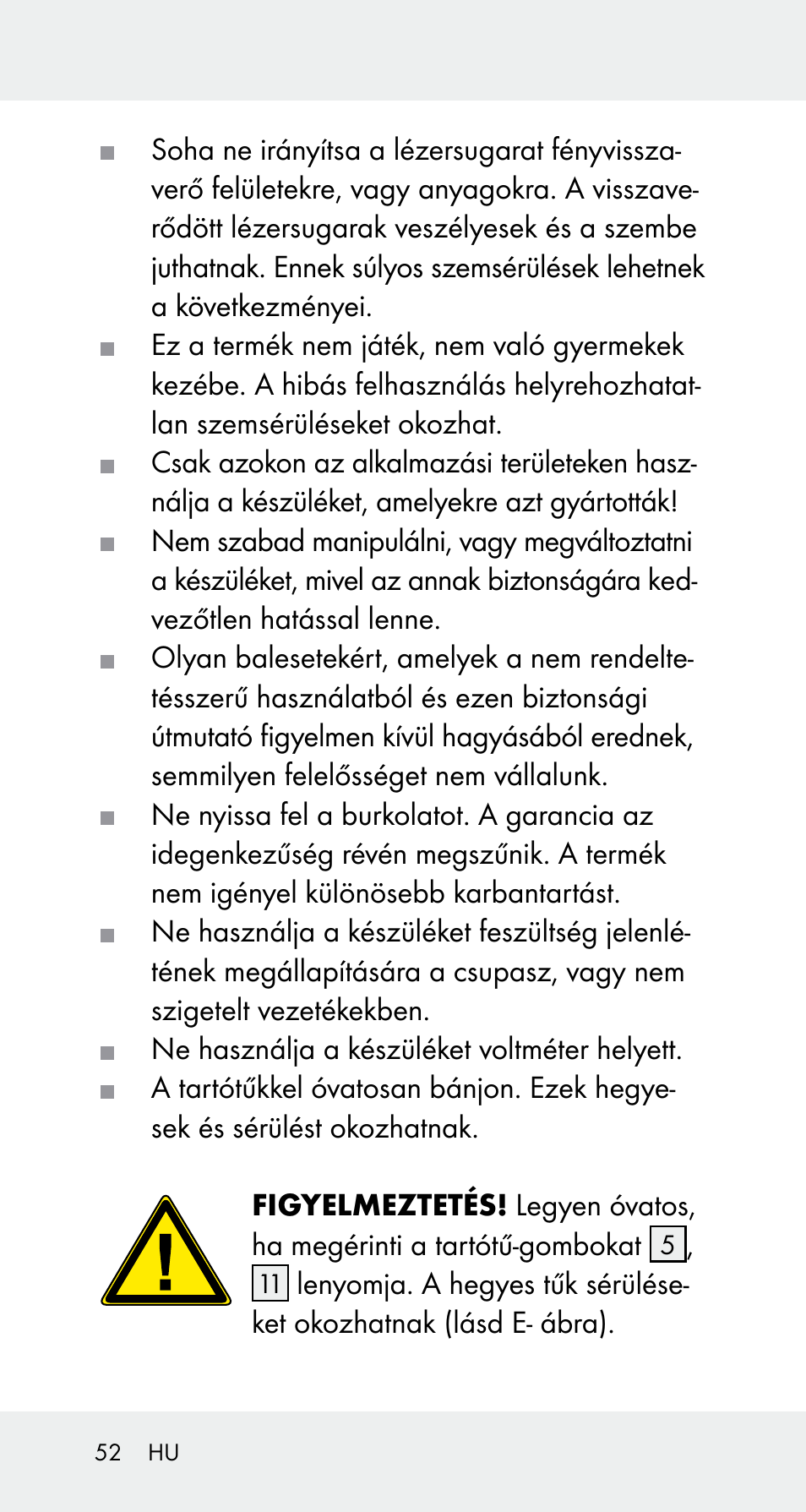 Powerfix Z32114 User Manual | Page 52 / 142