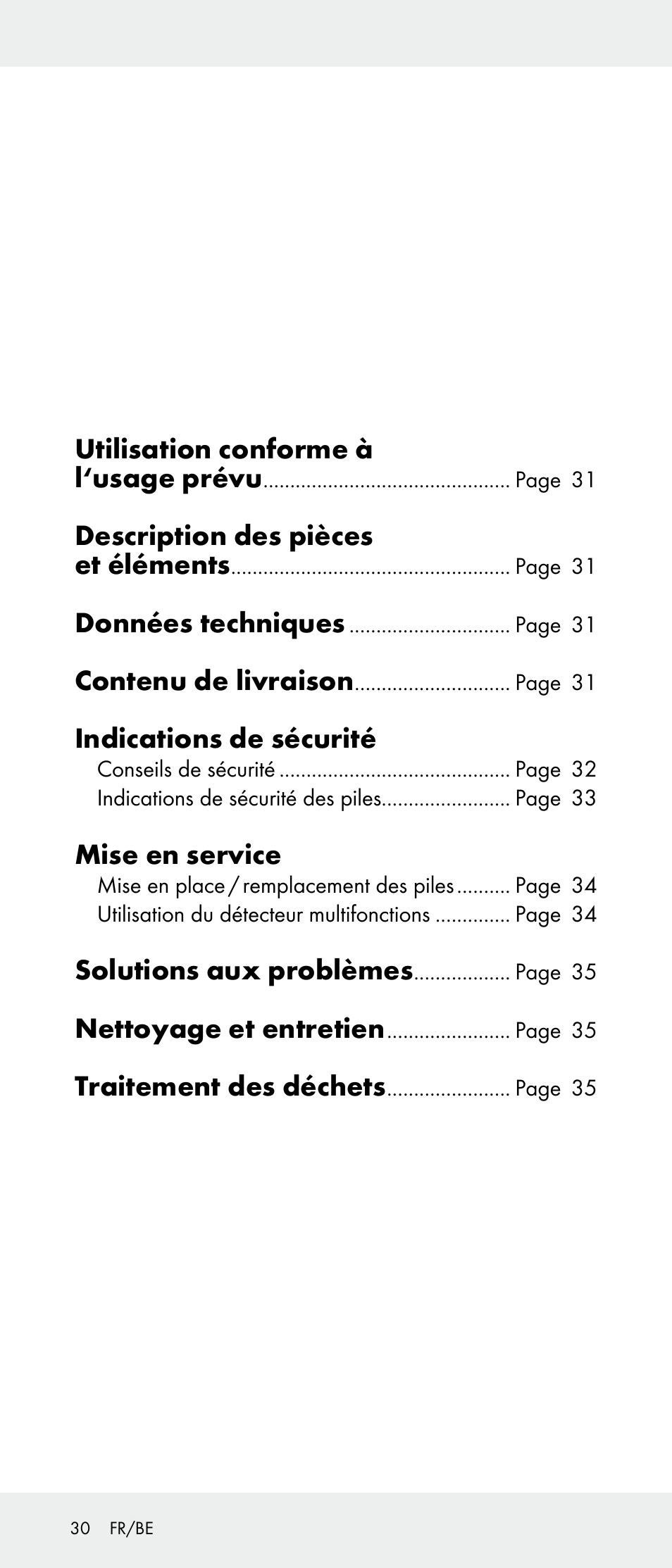 Powerfix Z31385A User Manual | Page 30 / 49