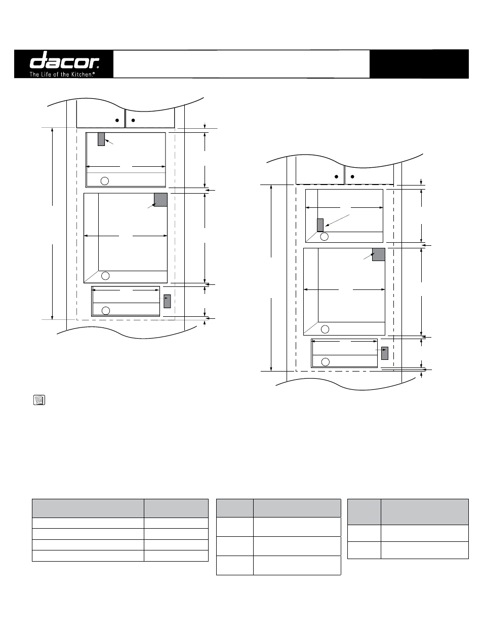 Dacor DMT2420 w/AMTK User Manual | 1 page