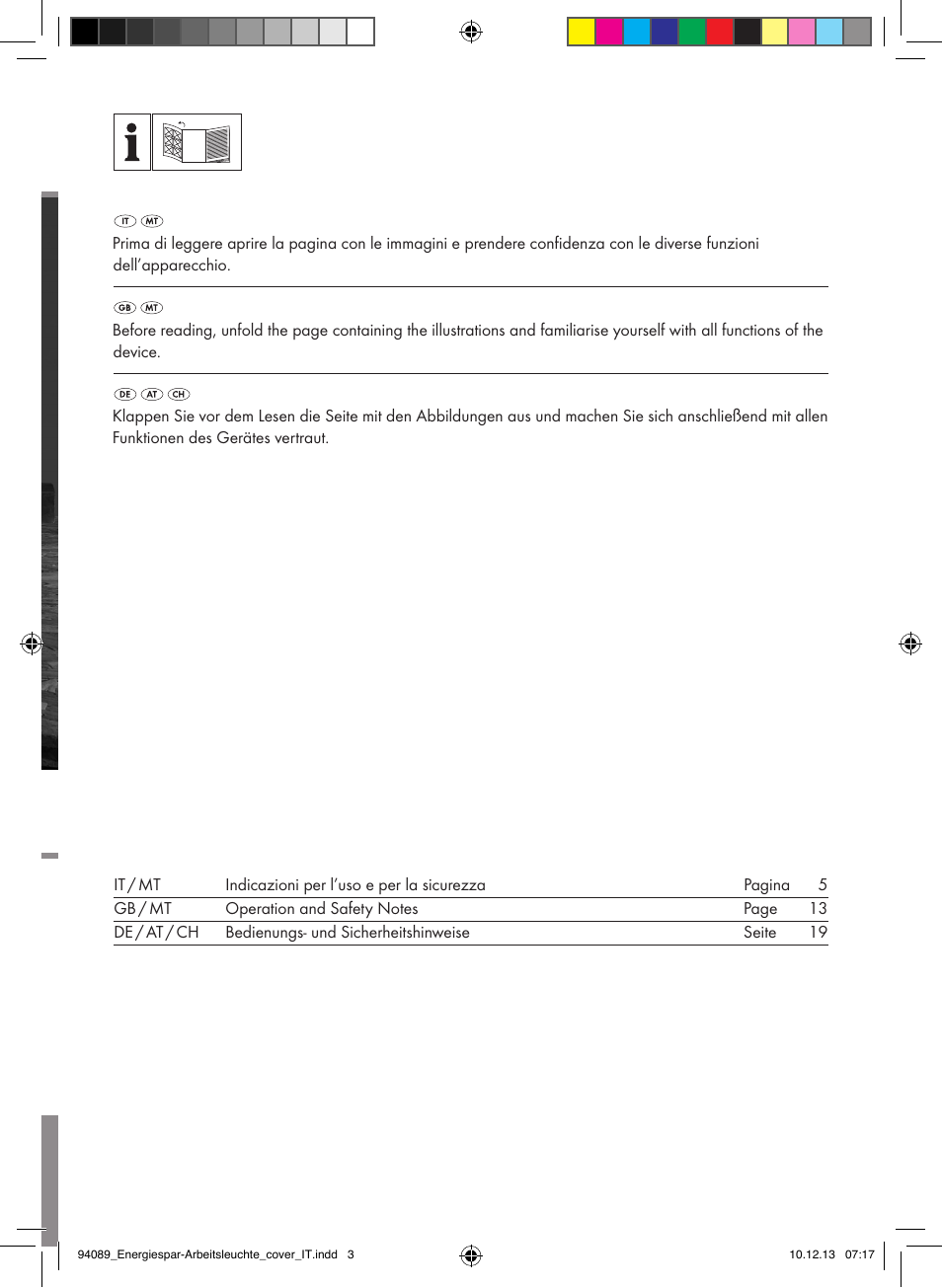 Powerfix Energy-Saving Light User Manual | Page 2 / 28