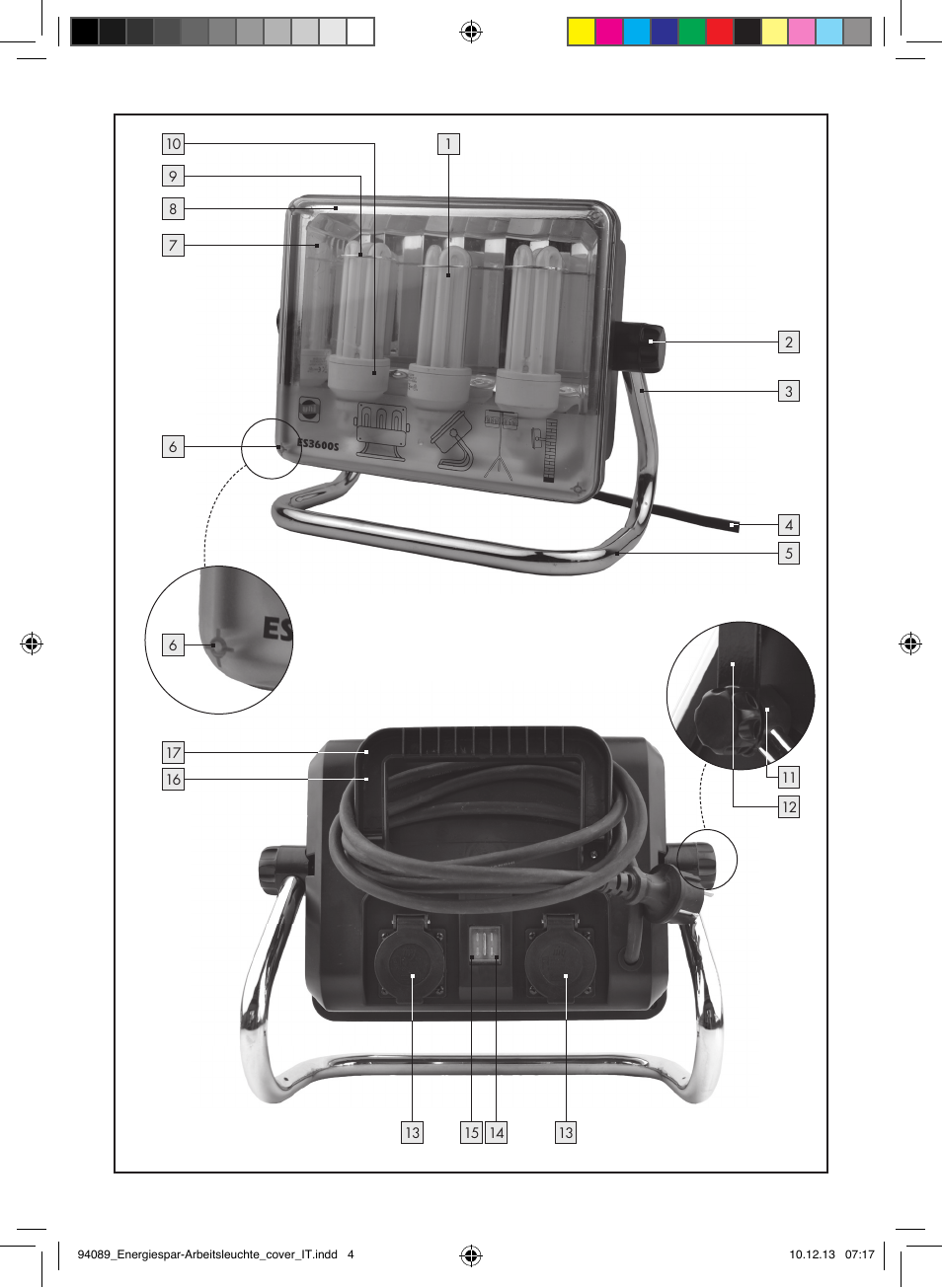 Powerfix Energy-Saving Light User Manual | Page 3 / 28