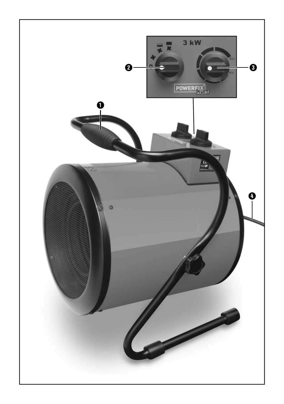 Powerfix PHG 2500 C3 User Manual | Page 3 / 59