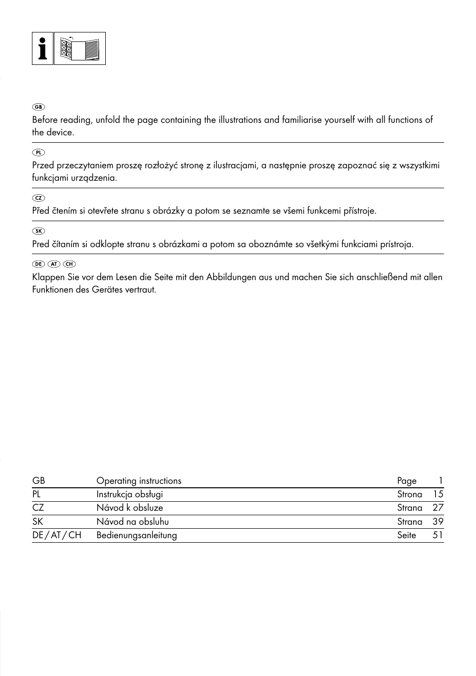 Powerfix PHG 2500 C3 User Manual | Page 2 / 67