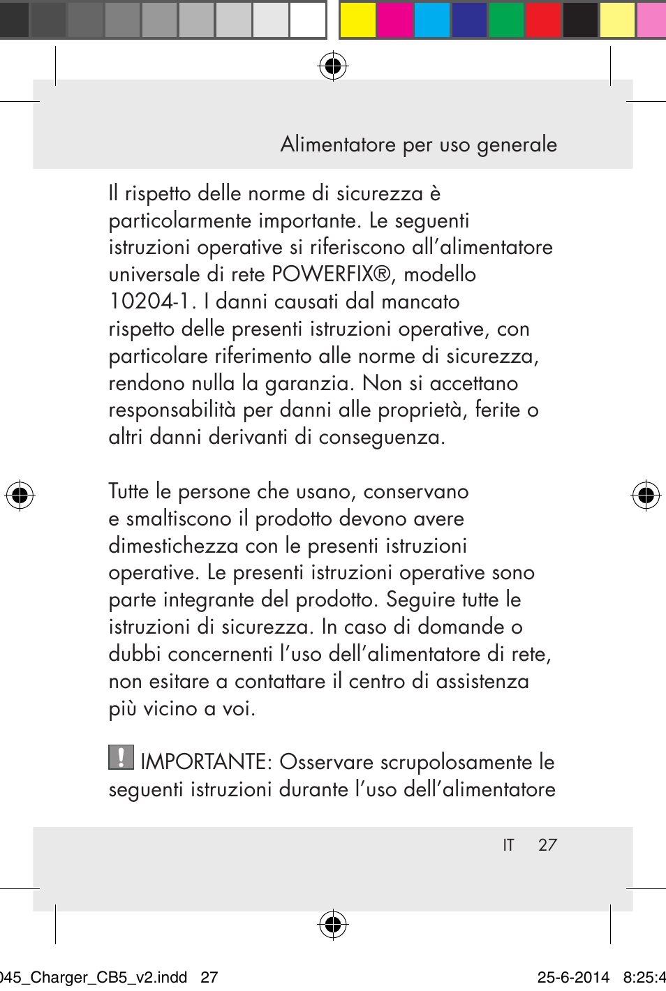 Powerfix Power Socket Switch User Manual | Page 27 / 93