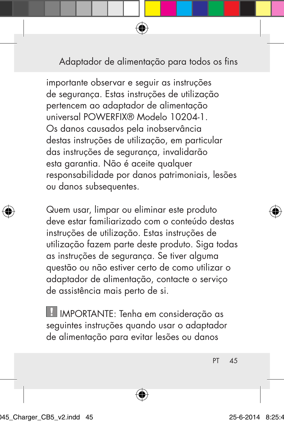 Powerfix Power Socket Switch User Manual | Page 45 / 93
