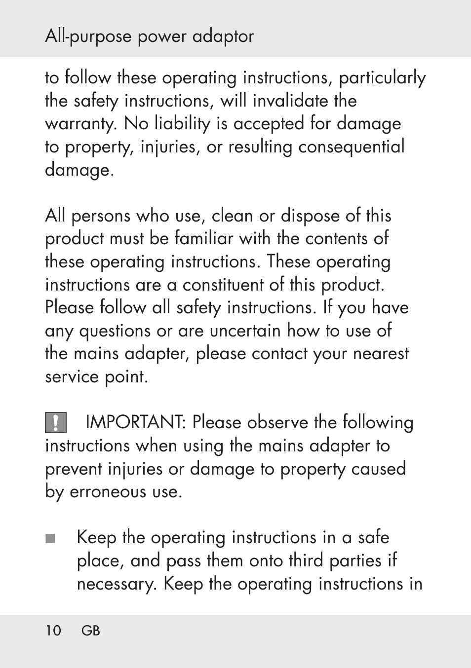 Powerfix Power Socket Switch User Manual | Page 10 / 76