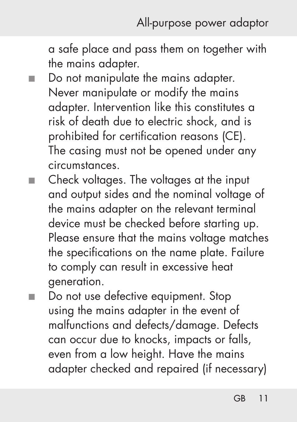 Powerfix Power Socket Switch User Manual | Page 11 / 76