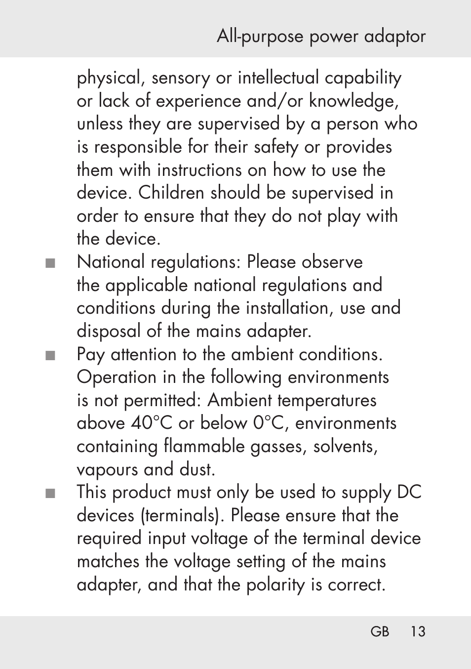 Powerfix Power Socket Switch User Manual | Page 13 / 76