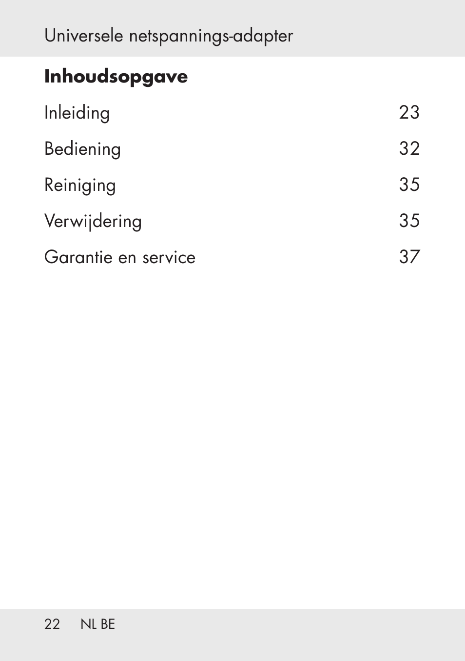 Powerfix Power Socket Switch User Manual | Page 22 / 76