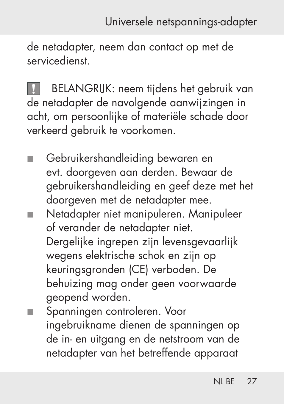 Powerfix Power Socket Switch User Manual | Page 27 / 76