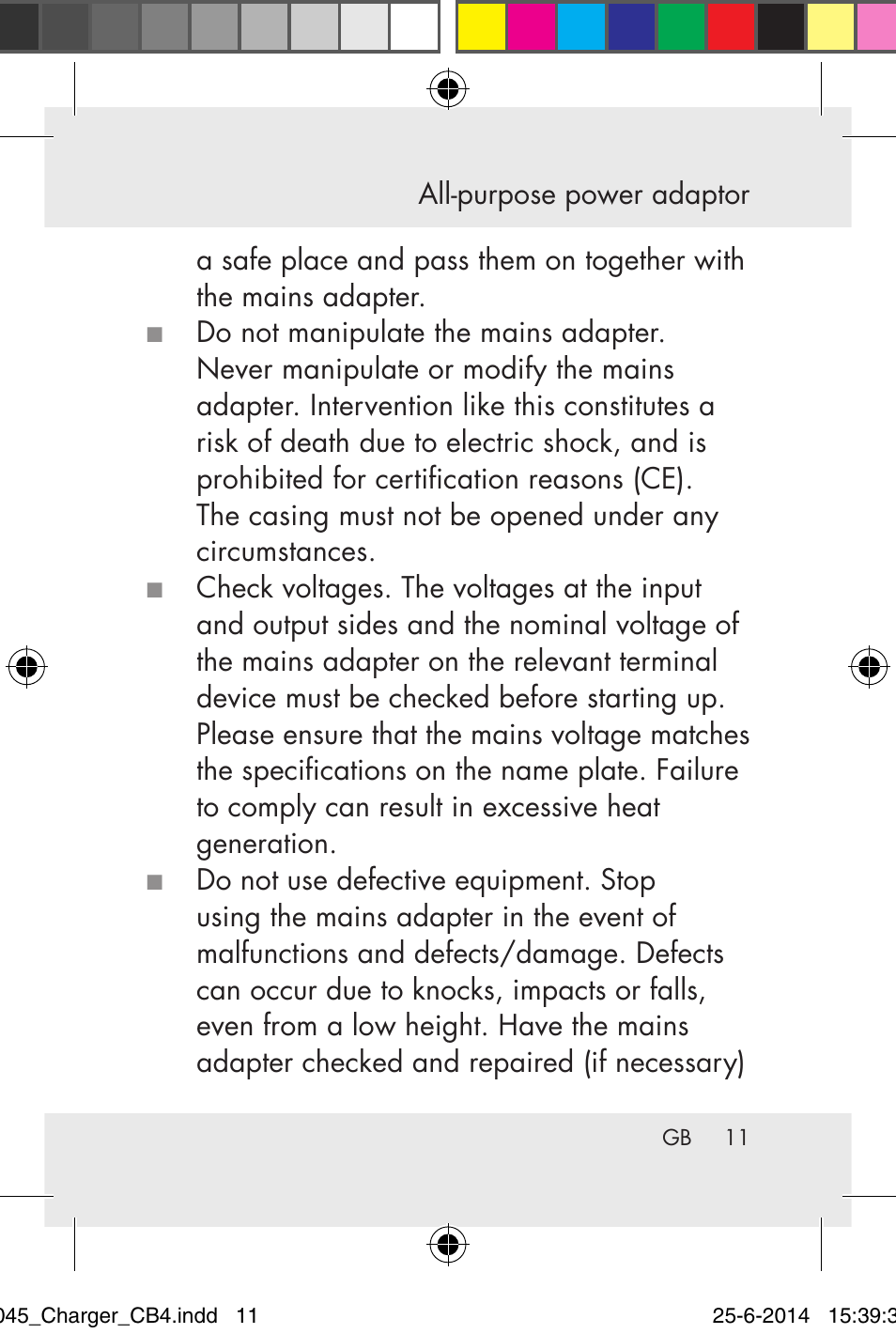 Powerfix Power Socket Switch User Manual | Page 11 / 92