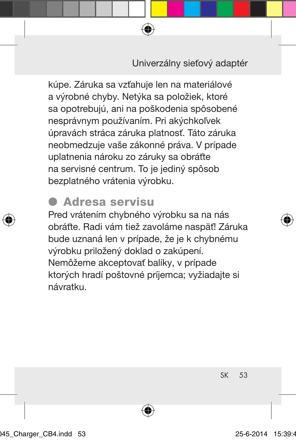 Adresa servisu | Powerfix Power Socket Switch User Manual | Page 53 / 92