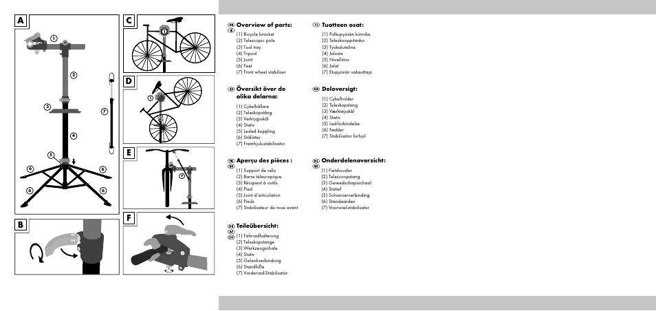 Powerfix Bike Workstand User Manual | Page 2 / 20