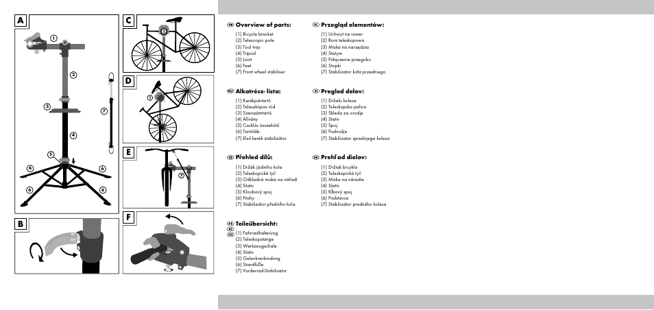 Powerfix Bike Workstand User Manual | Page 2 / 22
