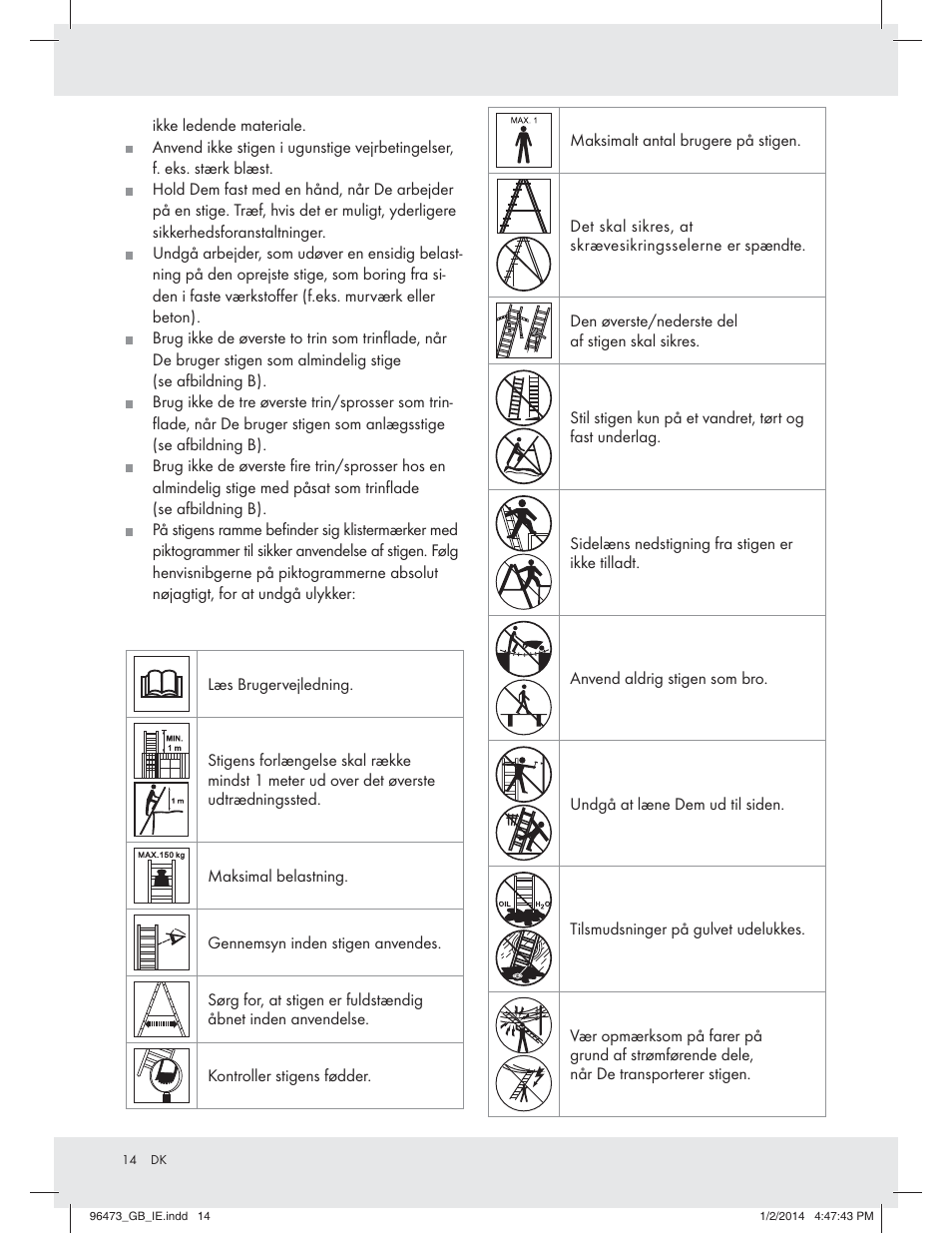 Powerfix Z31966 User Manual | Page 14 / 25