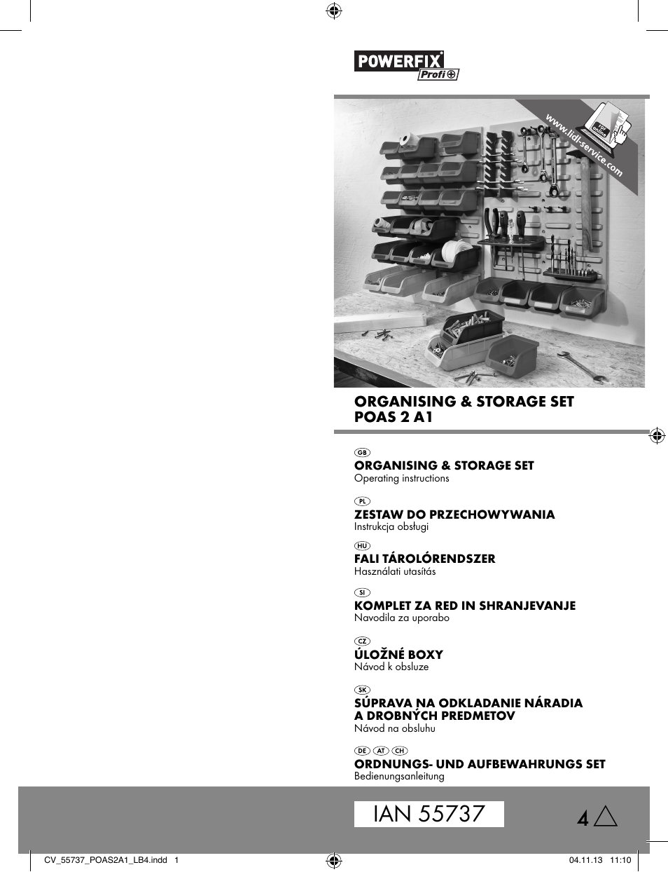 Powerfix POAS 2 A1 User Manual | 47 pages