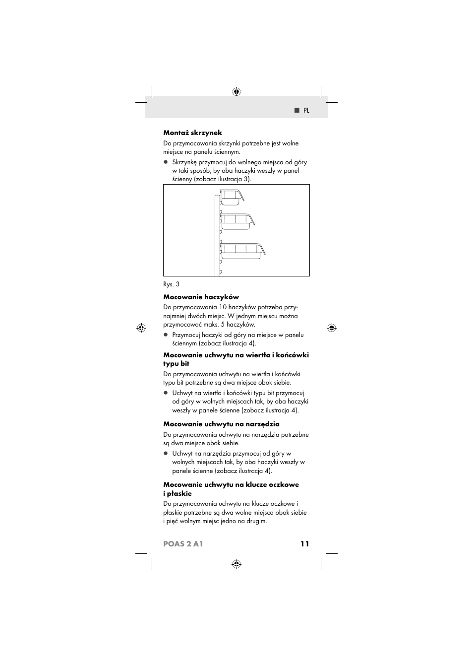 11 poas 2 a1 | Powerfix POAS 2 A1 User Manual | Page 13 / 47