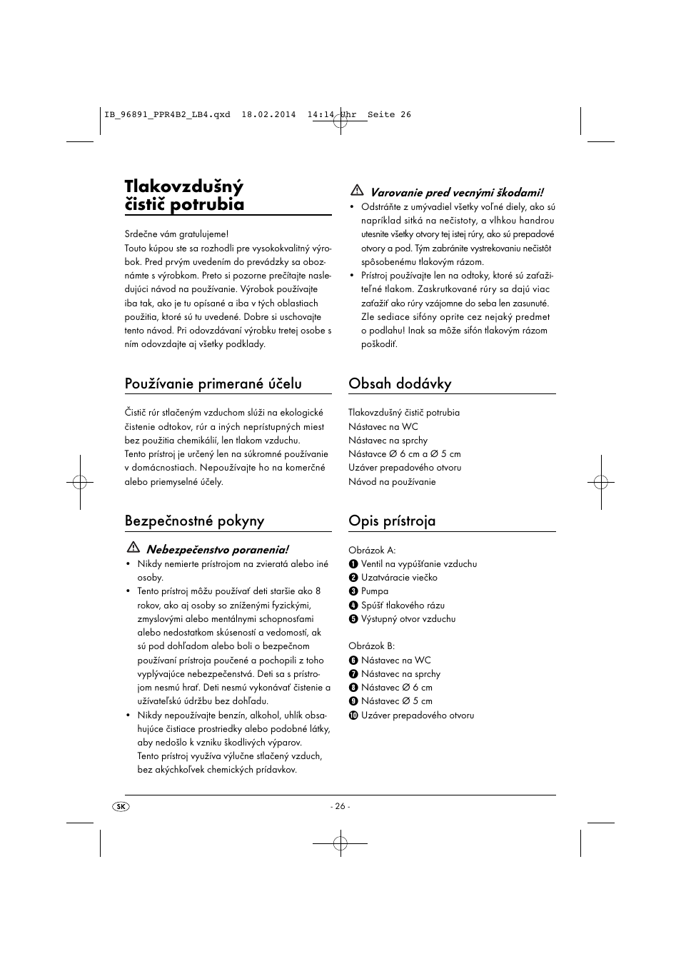 Powerfix PPR 4 B2 User Manual | Page 29 / 39