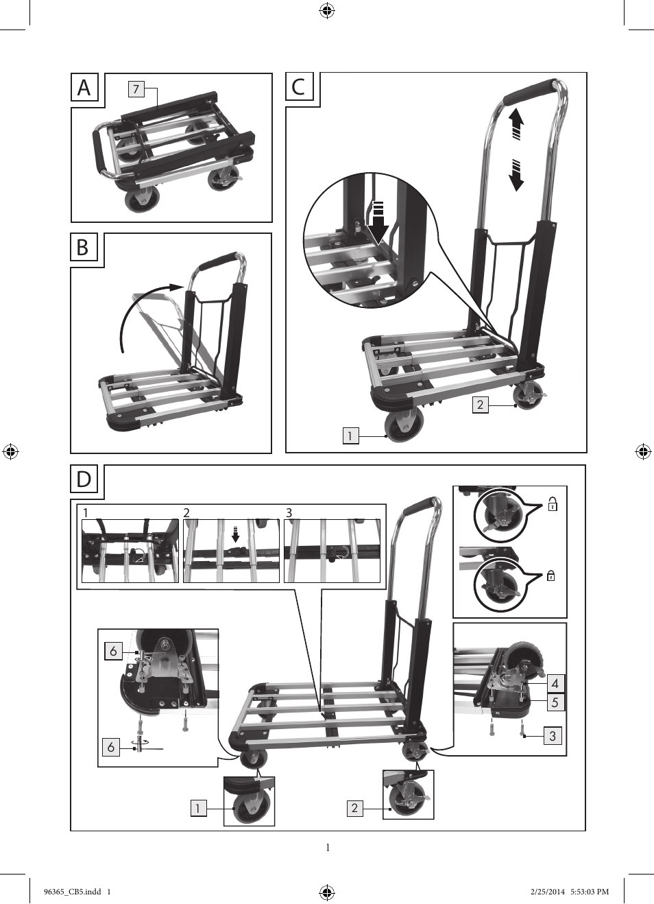 Ab d c | Powerfix Z32056 User Manual | Page 2 / 13