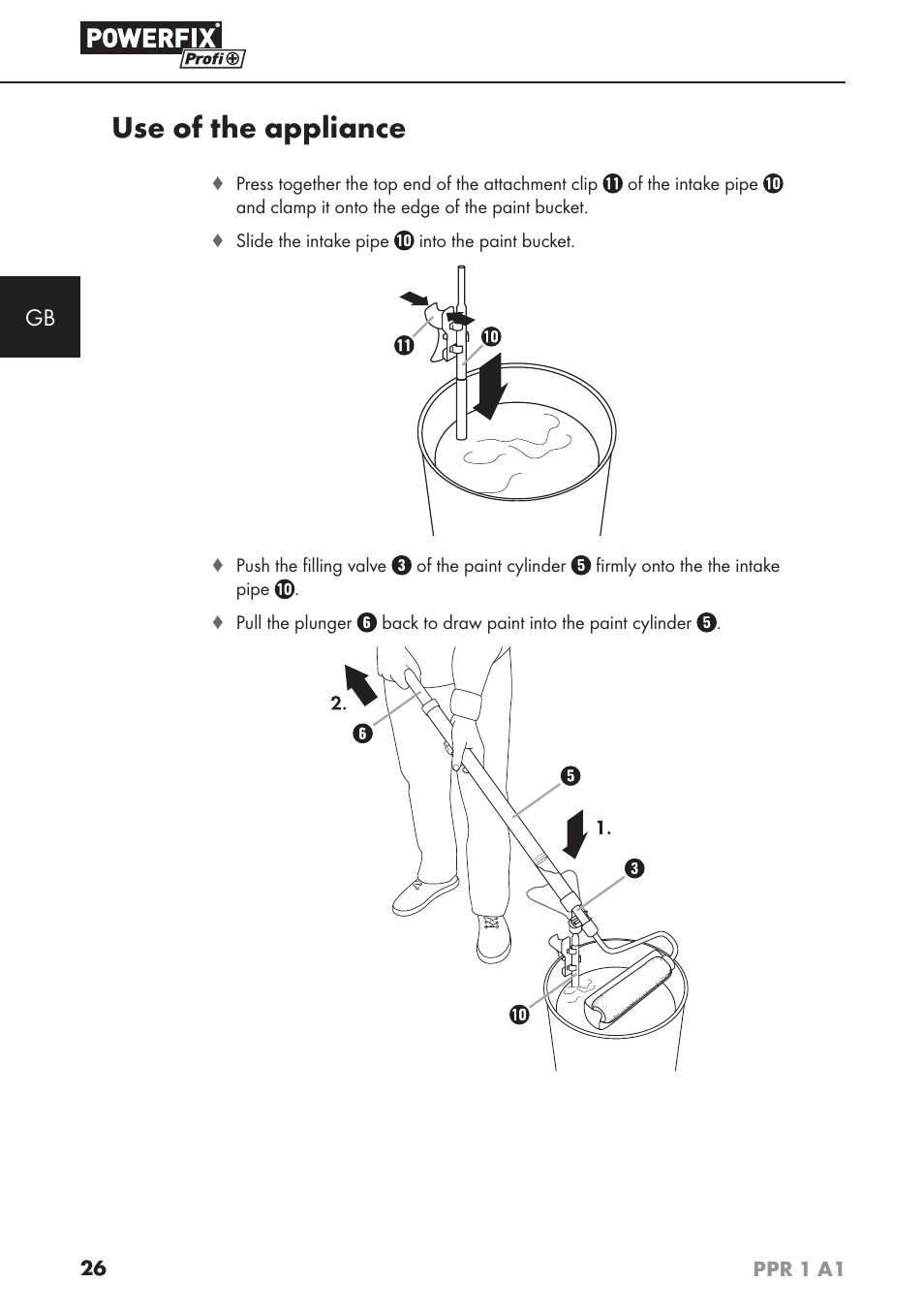 Use of the appliance | Powerfix PPR 1 A1 User Manual | Page 29 / 34