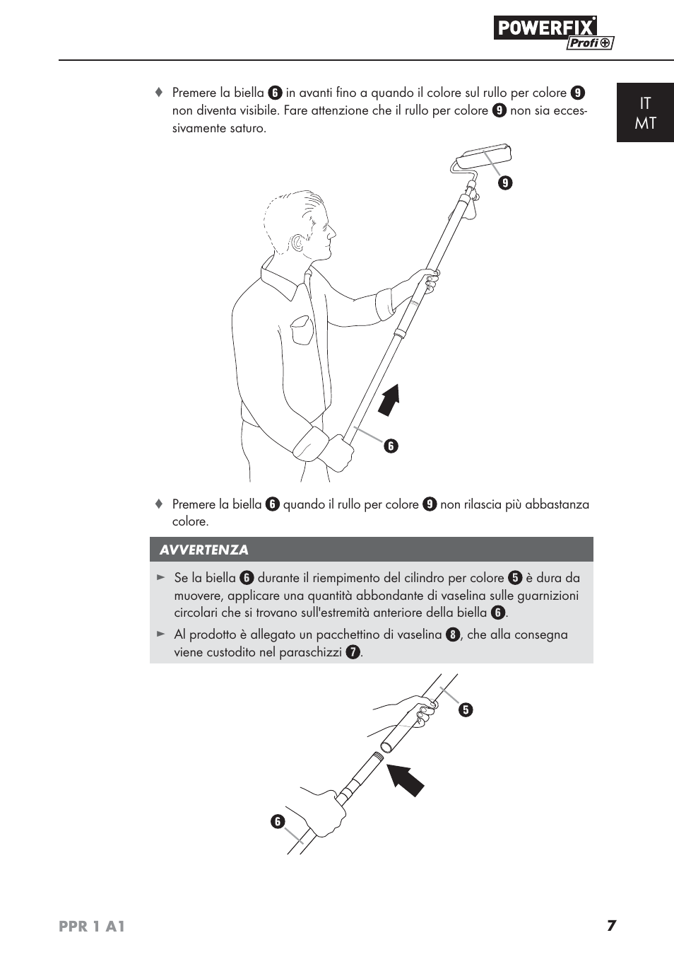 It mt | Powerfix PPR 1 A1 User Manual | Page 10 / 34