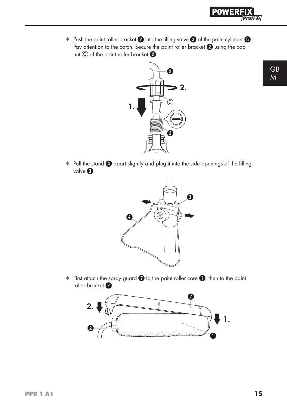 Gb mt | Powerfix PPR 1 A1 User Manual | Page 18 / 34