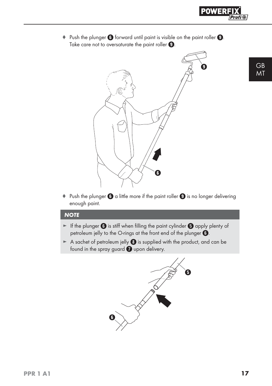 Gb mt | Powerfix PPR 1 A1 User Manual | Page 20 / 34