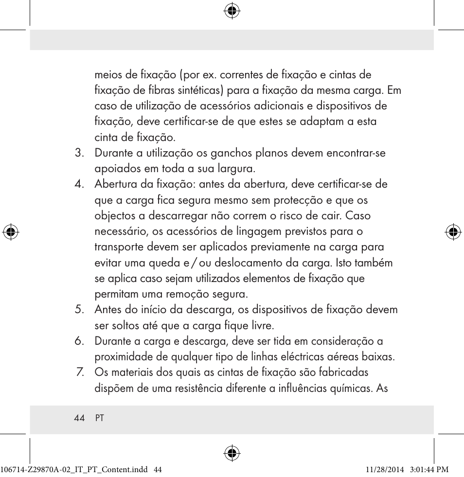 Powerfix Z28970A-02 User Manual | Page 44 / 79