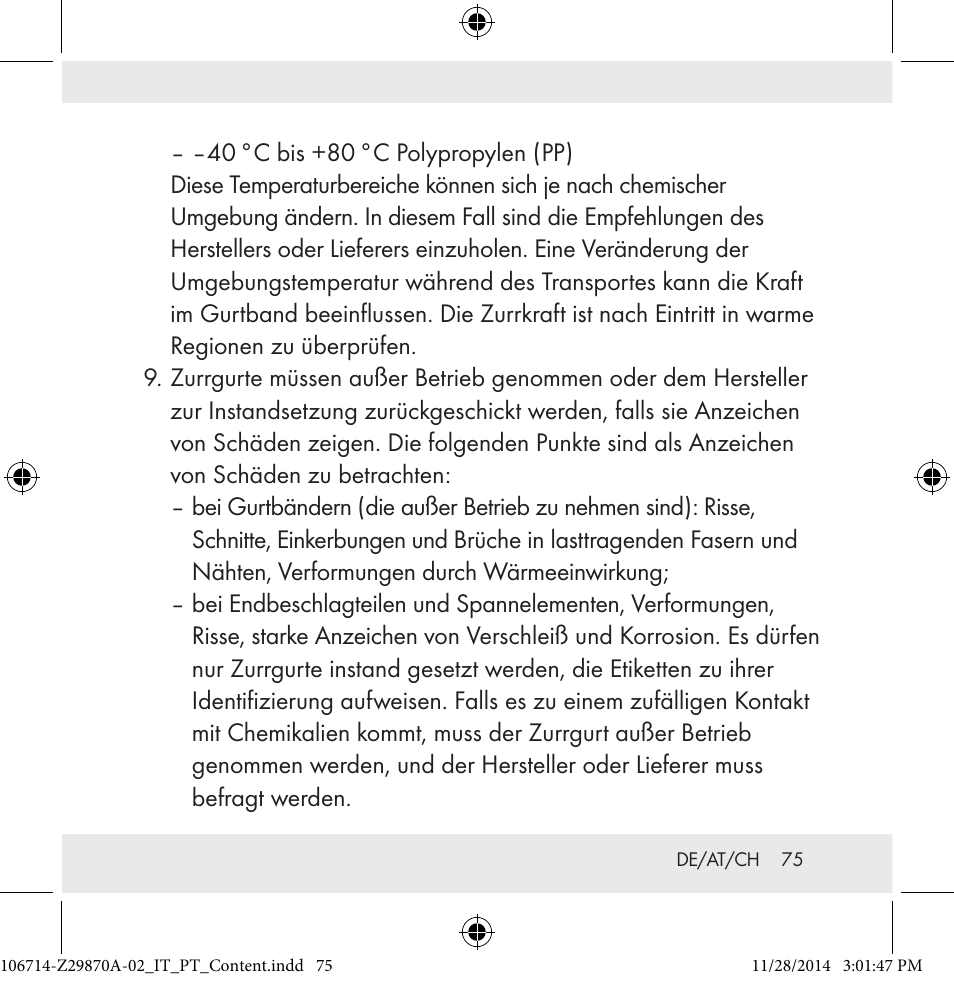 Powerfix Z28970A-02 User Manual | Page 75 / 79