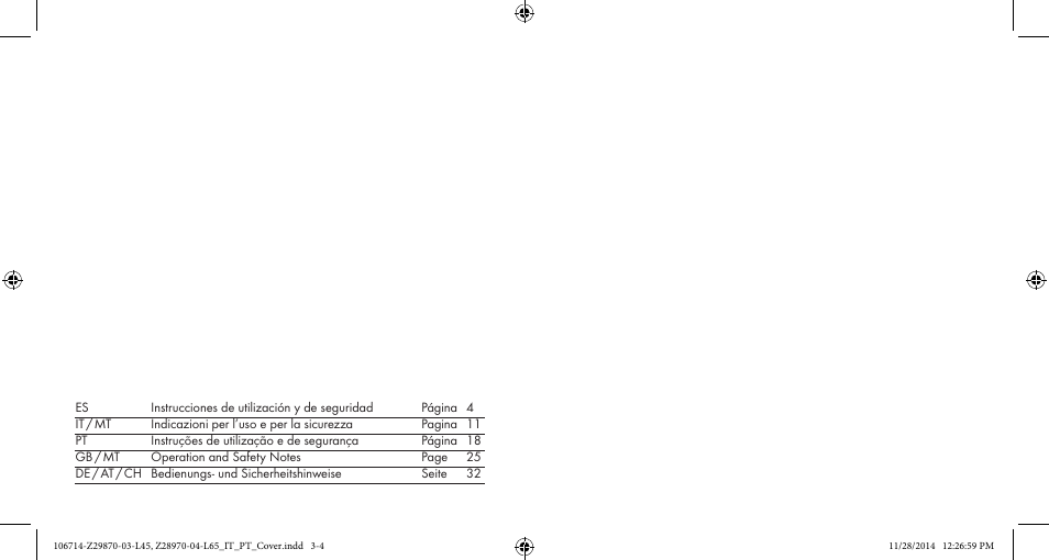 Powerfix Z28970-03-L45 / Z28970-04-L65 User Manual | Page 2 / 38