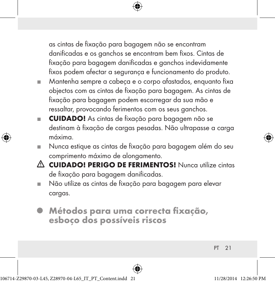 Powerfix Z28970-03-L45 / Z28970-04-L65 User Manual | Page 21 / 38