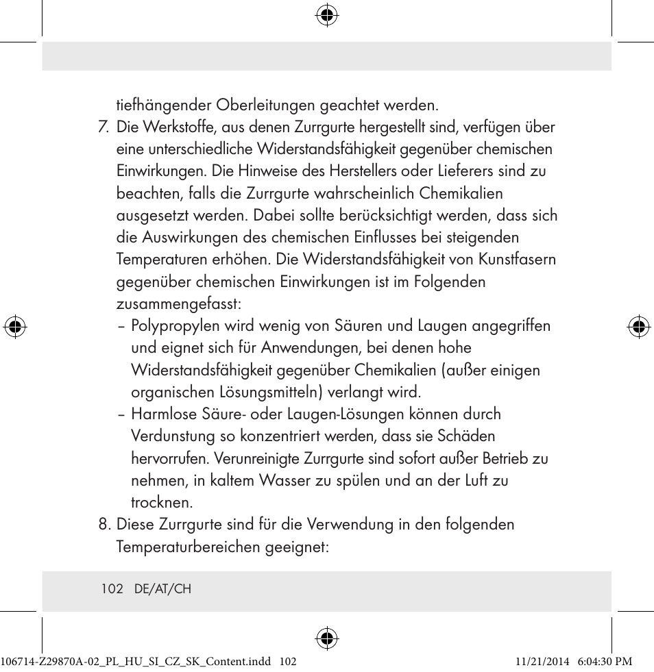 Powerfix Z28970A-02 User Manual | Page 102 / 107