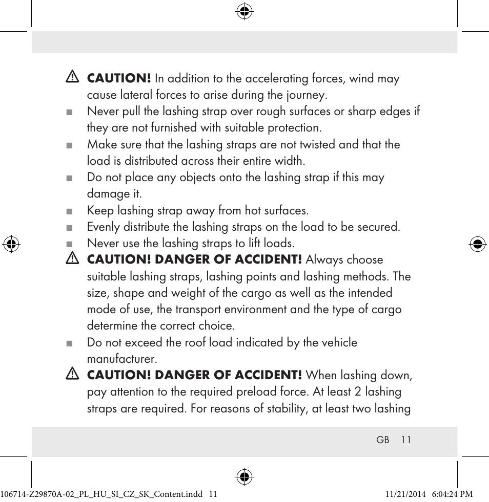 Powerfix Z28970A-02 User Manual | Page 11 / 107