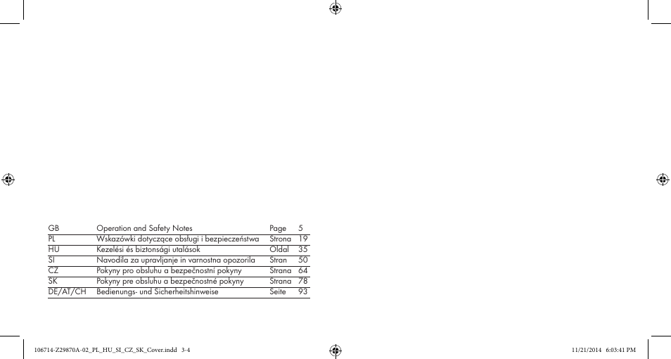 Powerfix Z28970A-02 User Manual | Page 2 / 107