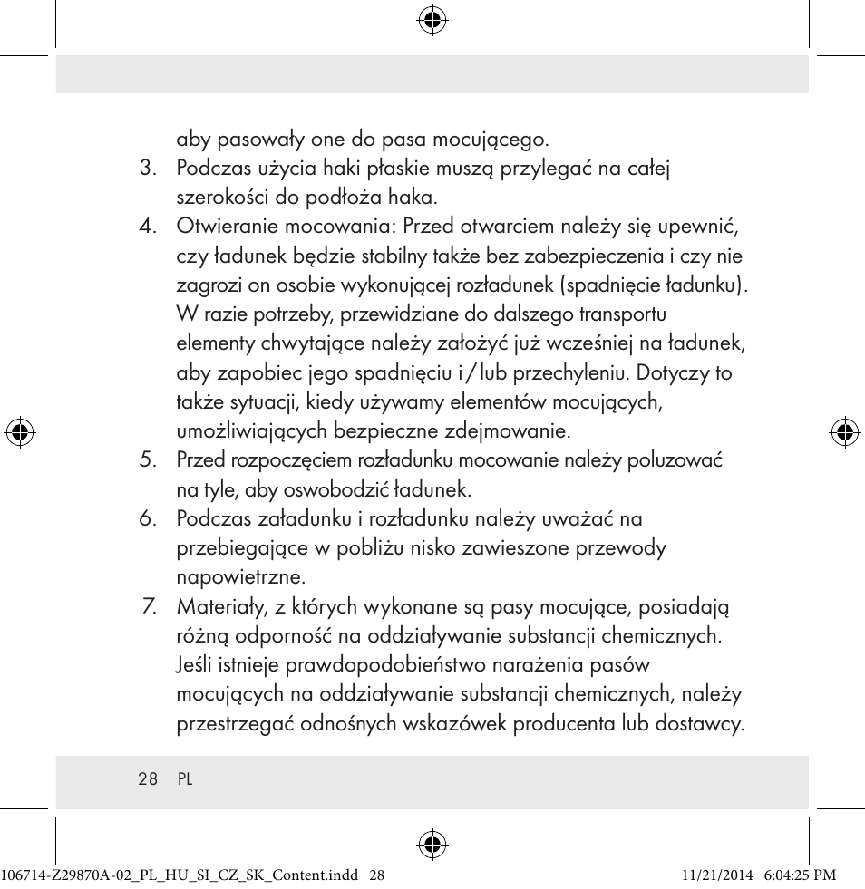 Powerfix Z28970A-02 User Manual | Page 28 / 107