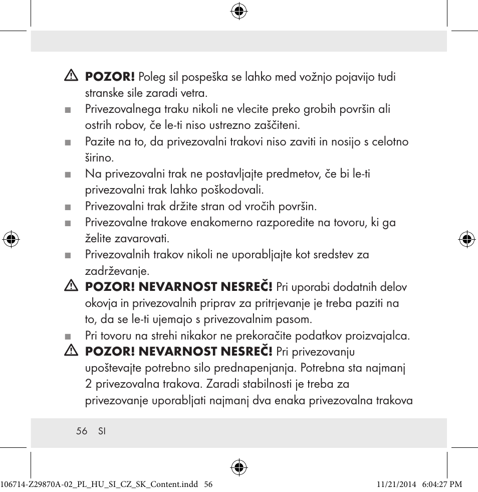 Powerfix Z28970A-02 User Manual | Page 56 / 107