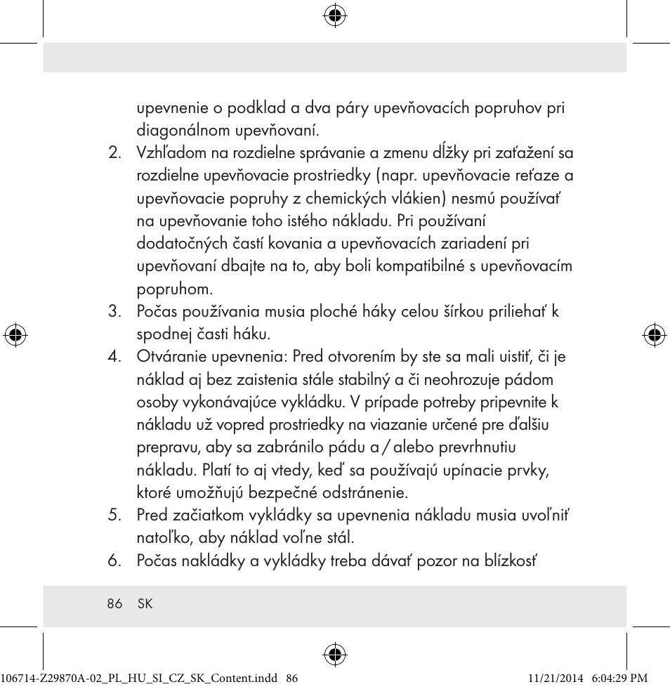 Powerfix Z28970A-02 User Manual | Page 86 / 107