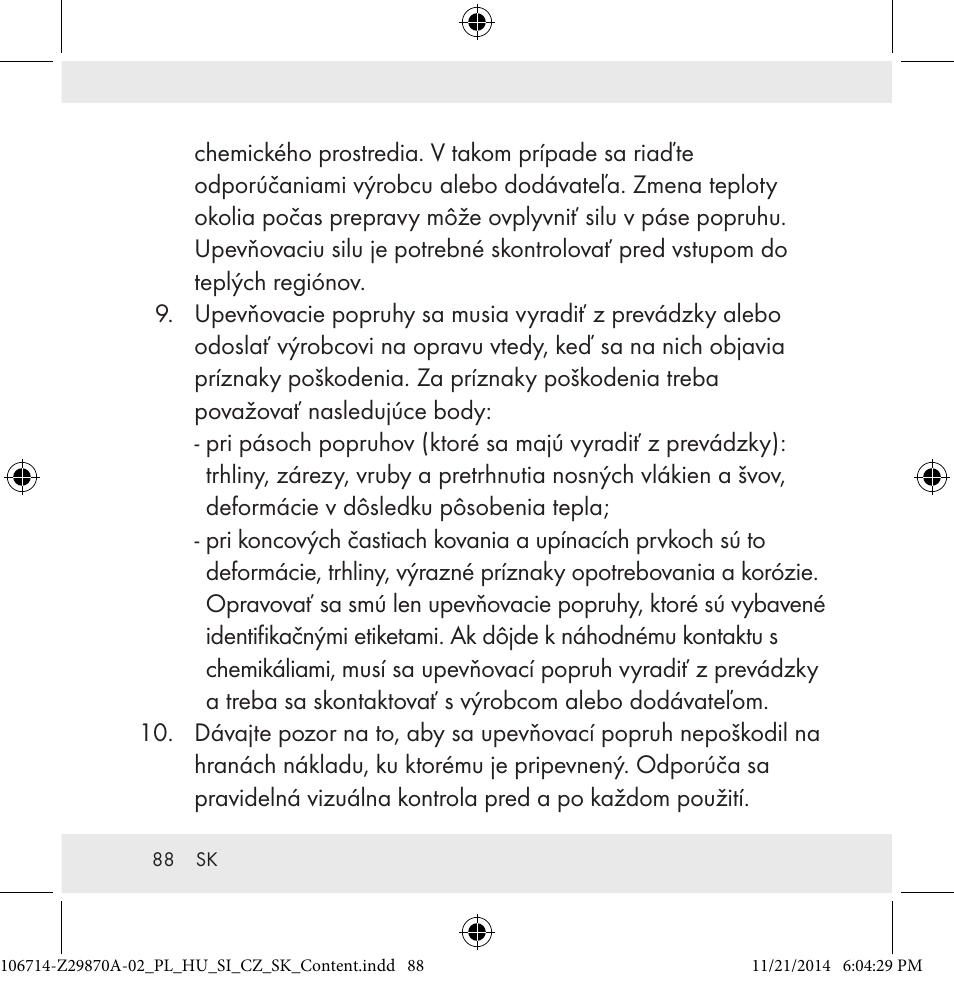 Powerfix Z28970A-02 User Manual | Page 88 / 107