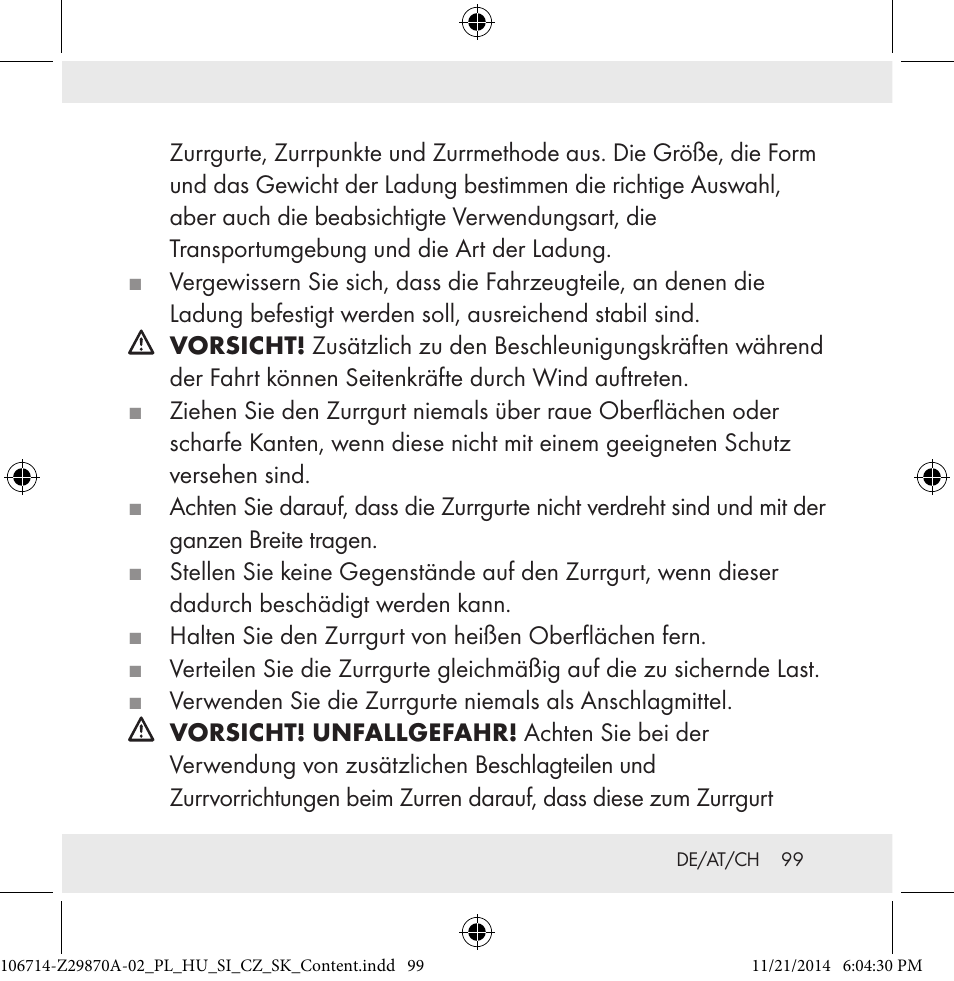 Powerfix Z28970A-02 User Manual | Page 99 / 107