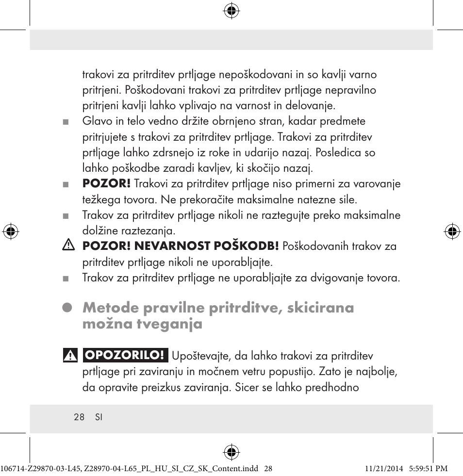 Powerfix Z28970-03-L45 / Z28970-04-L65 User Manual | Page 28 / 52