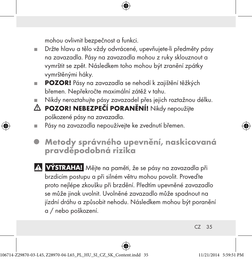 Powerfix Z28970-03-L45 / Z28970-04-L65 User Manual | Page 35 / 52