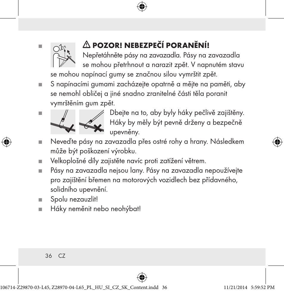 Powerfix Z28970-03-L45 / Z28970-04-L65 User Manual | Page 36 / 52