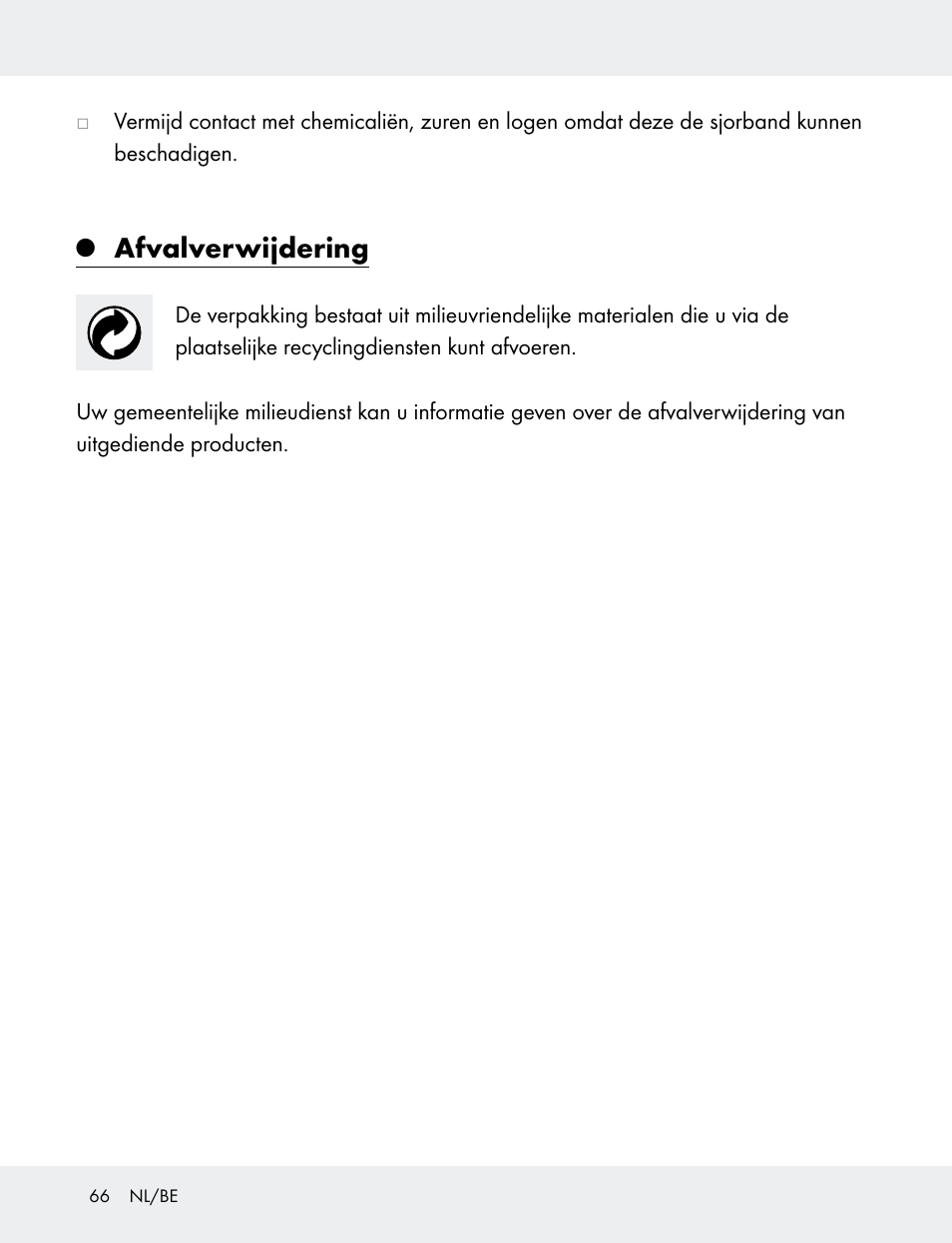 Afvalverwijdering | Powerfix 103749-14-01A User Manual | Page 66 / 78