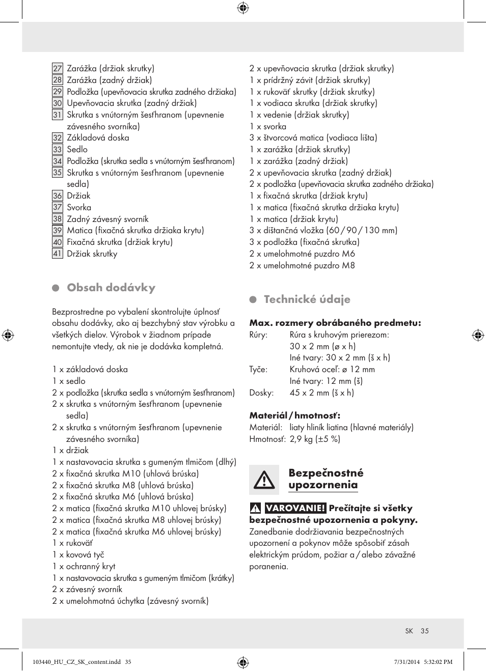 Powerfix Z31780 User Manual | Page 37 / 49