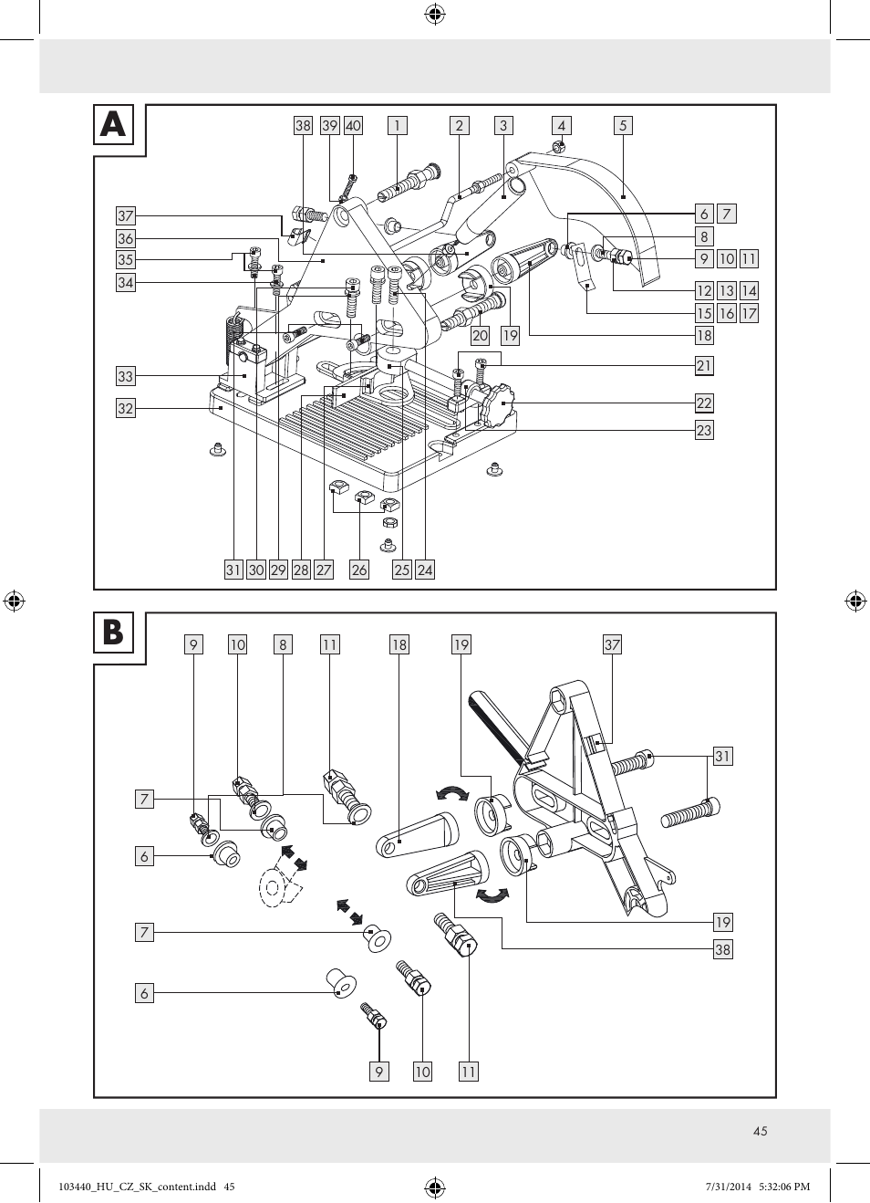 Powerfix Z31780 User Manual | Page 47 / 49