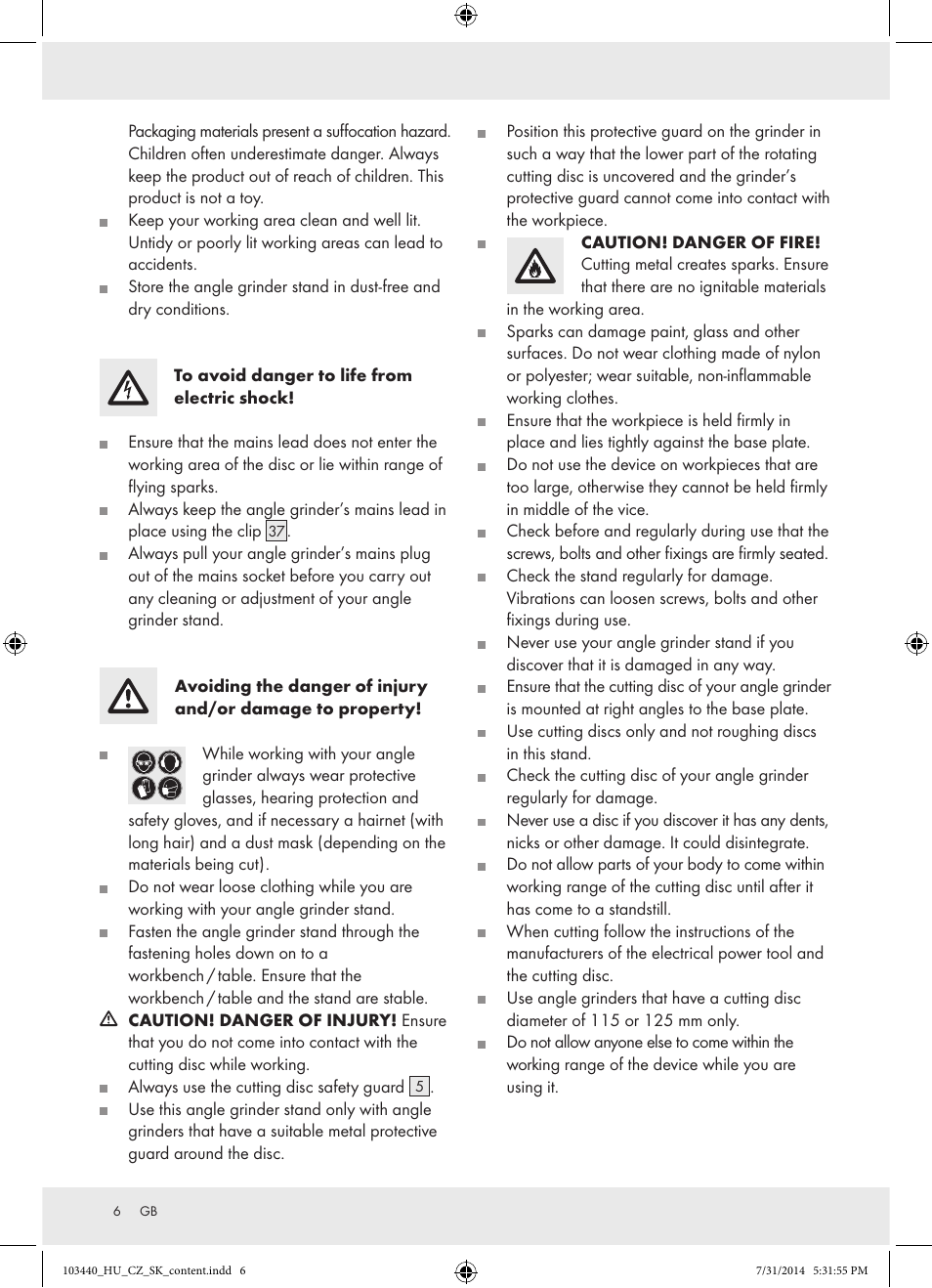 Powerfix Z31780 User Manual | Page 8 / 49