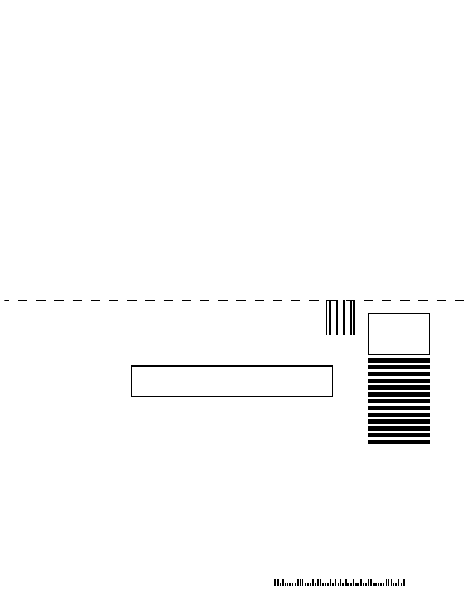 Business reply mail | Dacor RV46 User Manual | Page 11 / 12