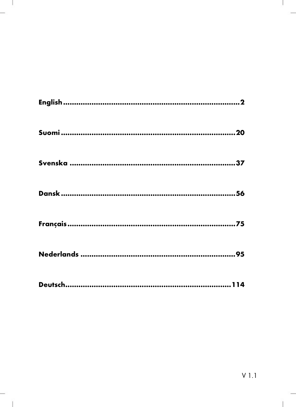 Powerfix PEK 2.3 A1 User Manual | Page 3 / 136